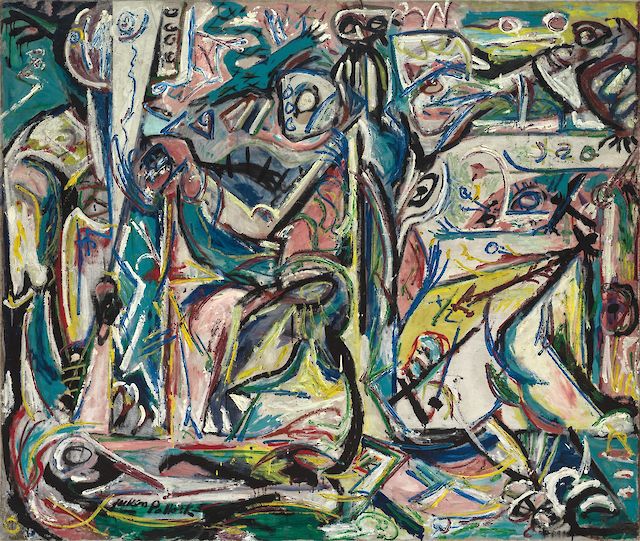 Jackson Pollock | Beschneidung | Collezione Peggy Guggenheim